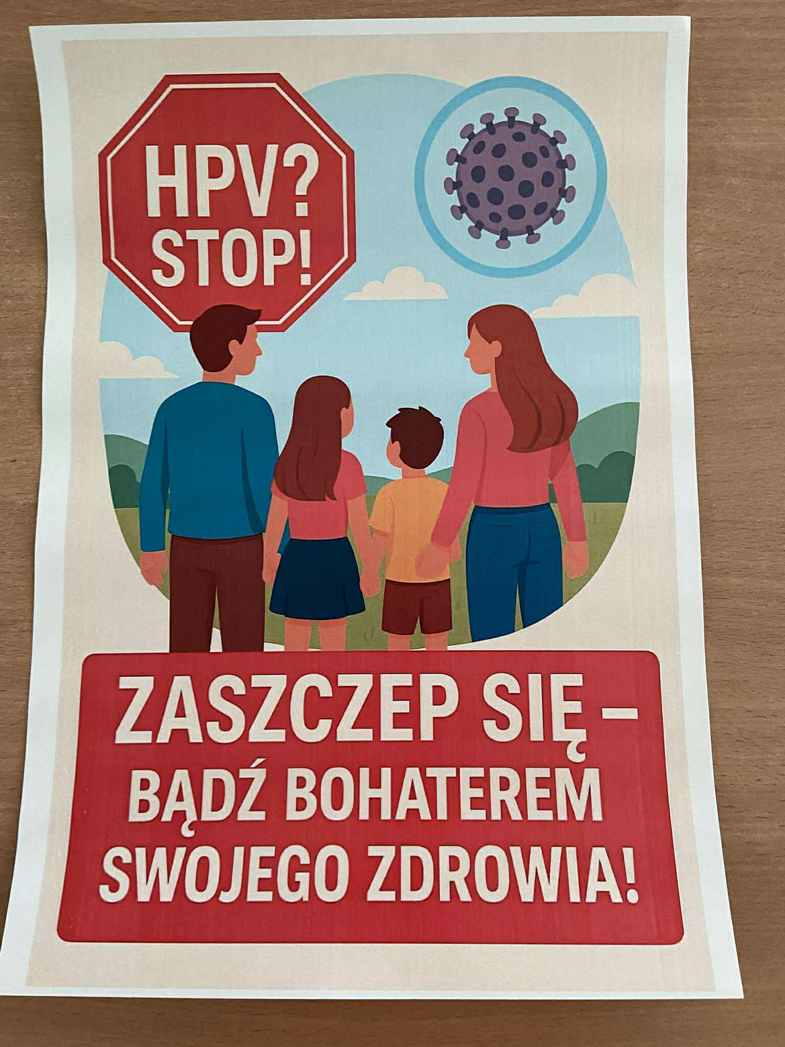Plakat promujący akcję
